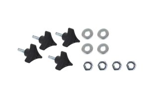 Jeep Rubicon Wheel Well Storage Bins - Fishbone Offroad - Fishbone Offroad - Black textured powder coat - `07-`18